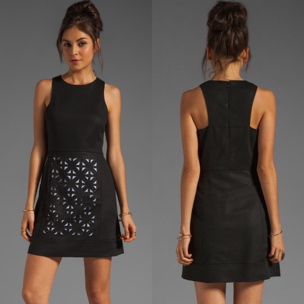 Tibi Pai sleeveless cutout dress